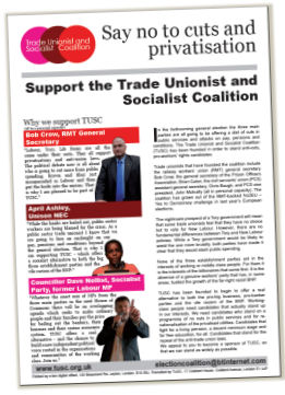 TUSC leaflet
