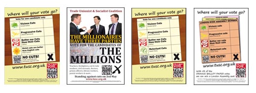 TUSC election posters