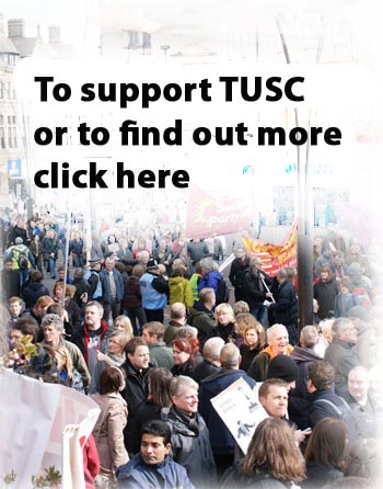 Support TUSC. Photo Jack Jones