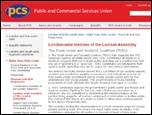 PCS website