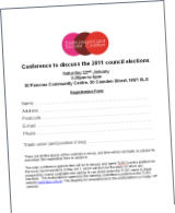 Registration form