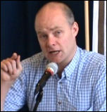 TUSC candidate Steve Hedley. Pic Paul Mattsson