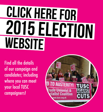 TUSC election campiagn website TUSC election campiagn website