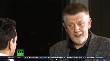 Dave Nellist on Going Underground, photo RT