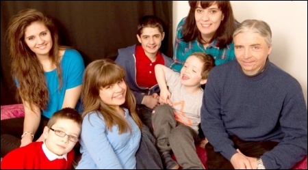 Isabel Counihan-Sanchez (second from right) and family Isabel Counihan-Sanchez (second from right) and family