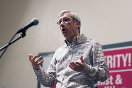 John McInally, National Vice-president. PCS - Public & Commercial Services Union, photo by Paul Mattsson