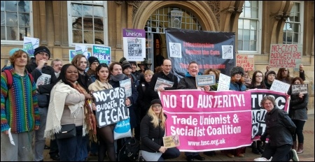 Fighting for No Cuts budgets