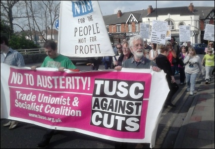 Doncaster Care UK workers demonstration, 2014